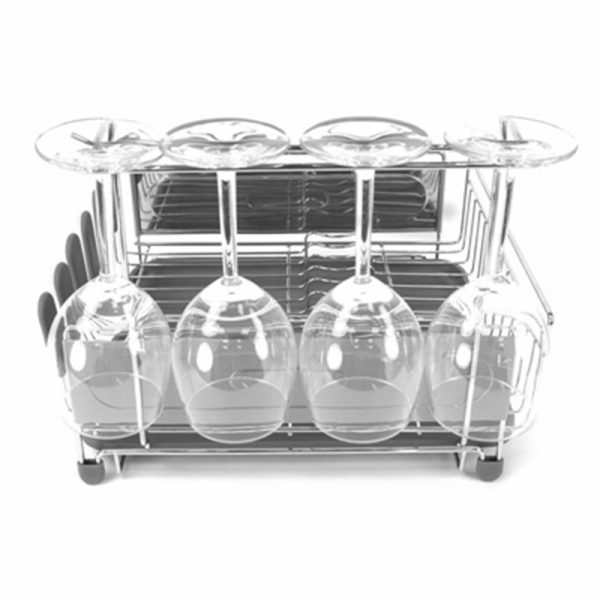 BLACKMOOR DISH DRAINER GREY