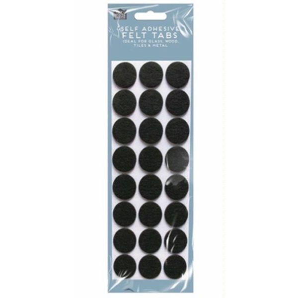 FELT TABS SELF ADHESIVE ASSORTED