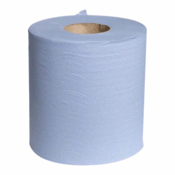 CENTREFEED ROLL BLUE 150M PACK OF 6