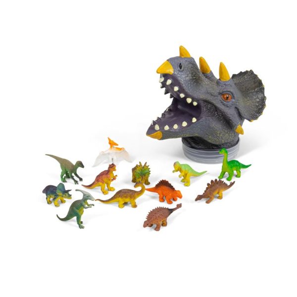 DINOSAUR SMALL HEAD TRICERATOPS TUB