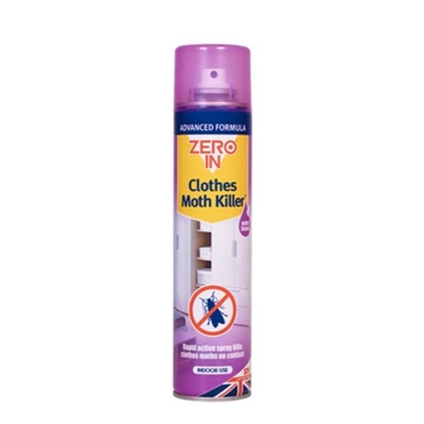 ZERO IN CLOTHES MOTH KILLER 300ML AEROSOL