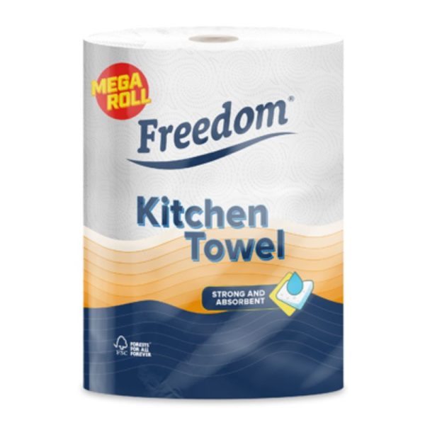 FREEDOM KITCHEN ROLL *MEGA SIZE* PACK OF 6