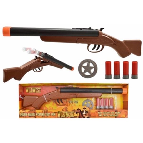 DOUBLE BARREL WESTERN SHOTGUN