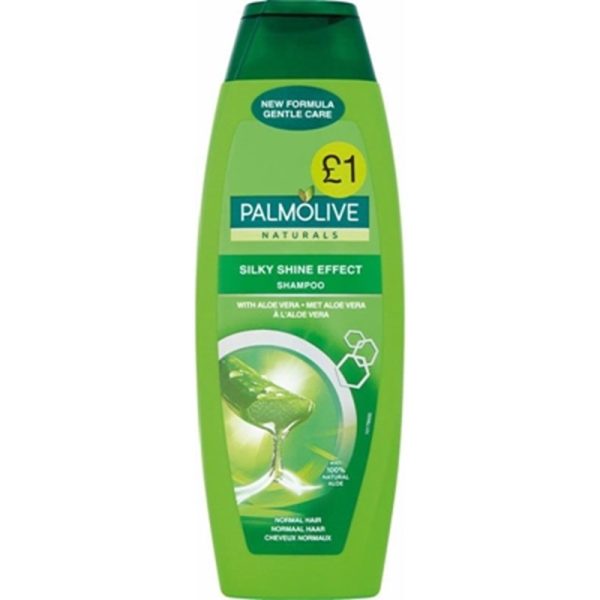 PALMOLIVE SHAMPOO ALOE VERA SILKY SHINE 350ML PACK OF 6 (PM £1)