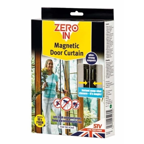 ZERO IN MAGENTIC DOORWAY CURTAIN