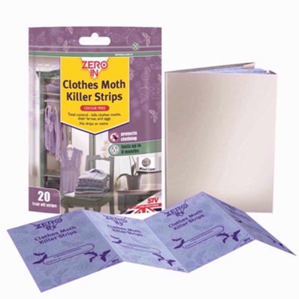 ZERO IN MOTH KILLER STRIPS