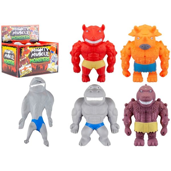 MIGHTY MUSCLE MONSTERS 8PCES