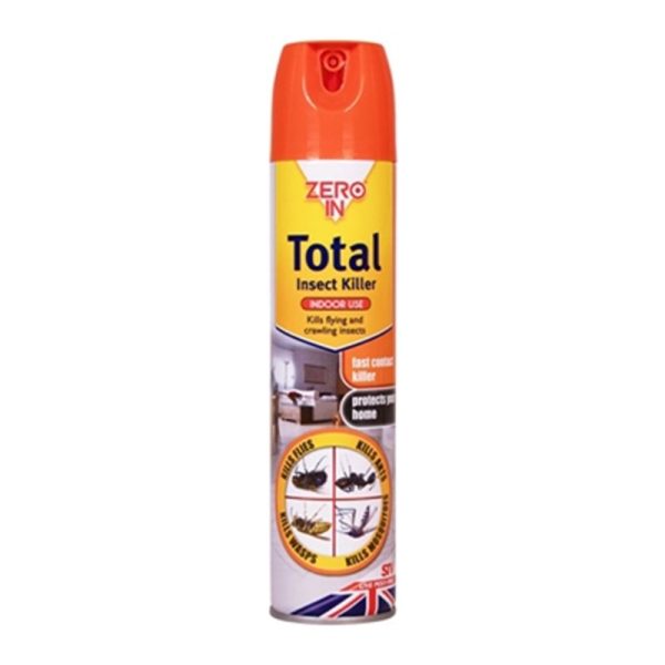 ZERO IN TOTAL INSECT KILLER 300ML AEROSOL