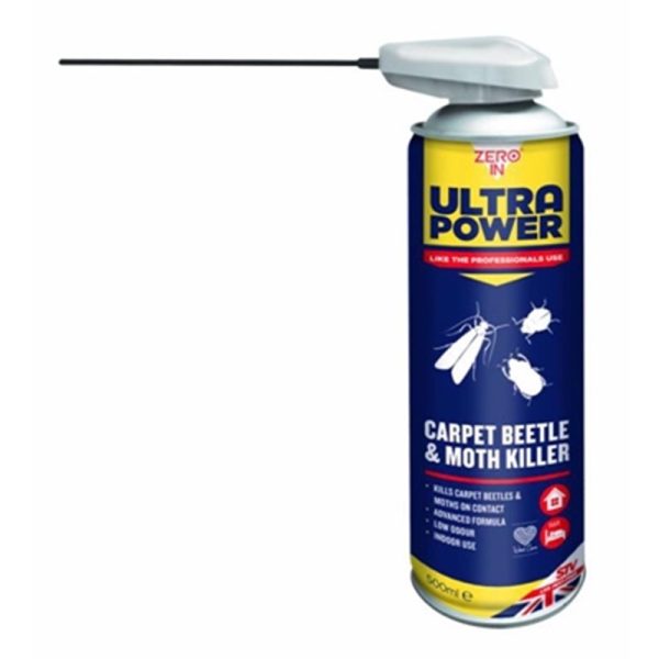 ZERO IN ULTRAPOWER CARPET BEETLE&MOTH K 500ML