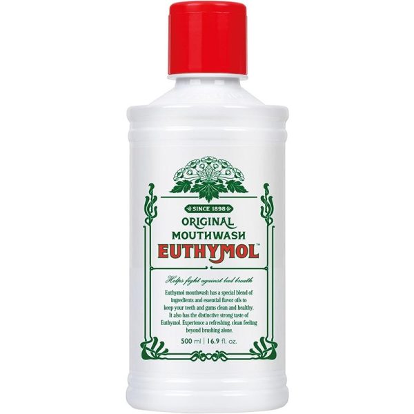 EUTHYMOL MOUTHWASH ORIGINAL 500ML PACK OF 6