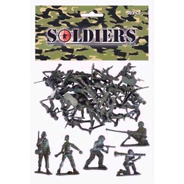 SOLDIERS 50PC IN BAG