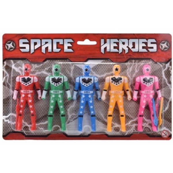 SPACE HEROS 5PCE