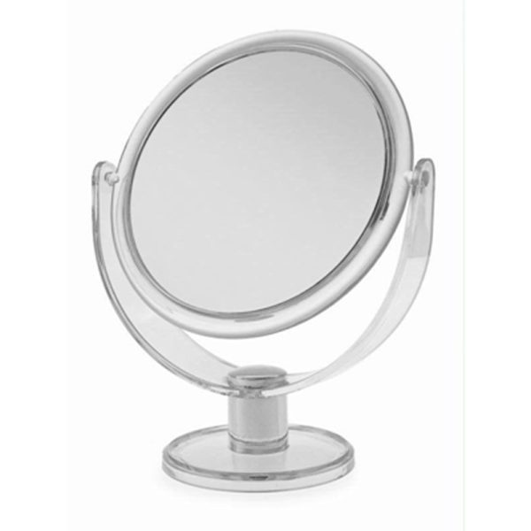 MIRROR BLUE CANYON PLASTIC ROUND CLEAR