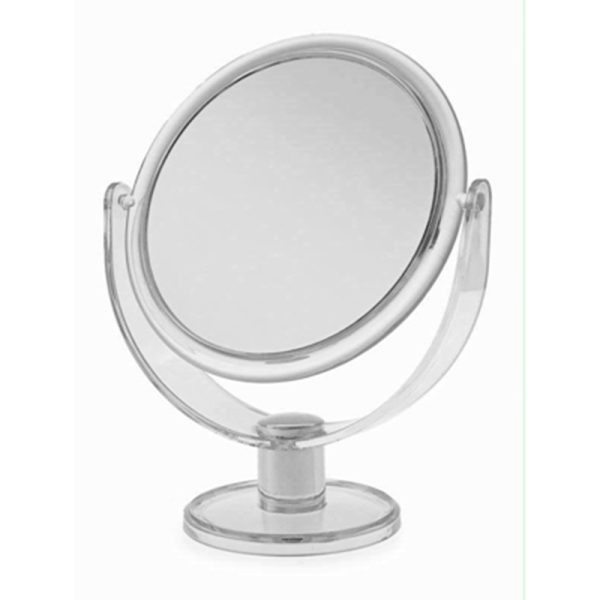 MIRROR BLUE CANYON ROUND PLASTIC CLEAR MEDIUM