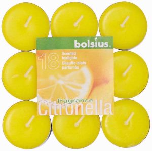 BOLSIUS CITRONELLA 18 TEALIGHTS (2020)