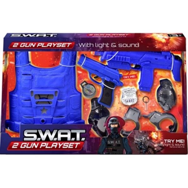 SWAT POLICE GUN PLAYSET