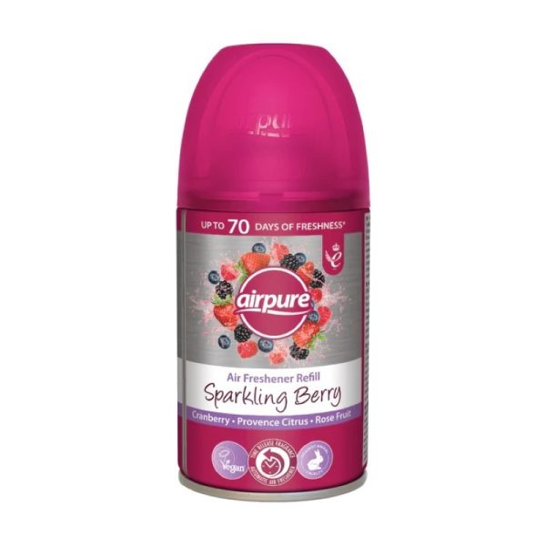 AIRPURE REFILL SPARKLING BERRY 250ML PACK OF 12