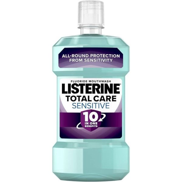 LISTERINE MOUTHWASH TOTAL CARE SENSITIVE 500ML PACK OF 6