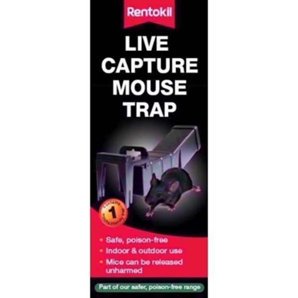 RENTOKIL LIVE CATCHER MOUSE TRAP