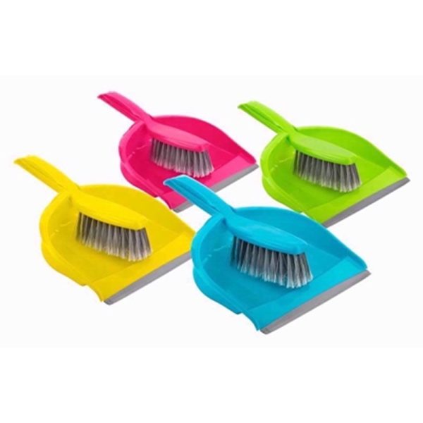 BETTINA DUSTPAN AND BRUSH LARGE ASSTD