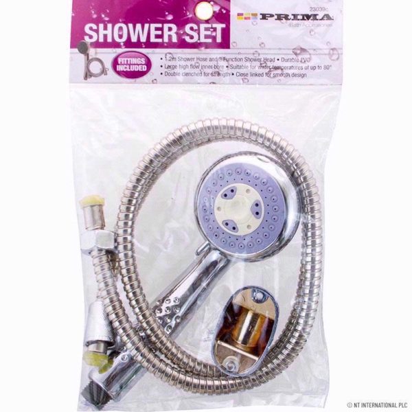 PRIMA SHOWER HOSE SET 1.2M