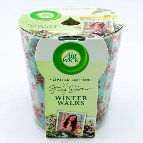 AIRWICK CANDLE WINTER WALKS 105G PACK OF 6