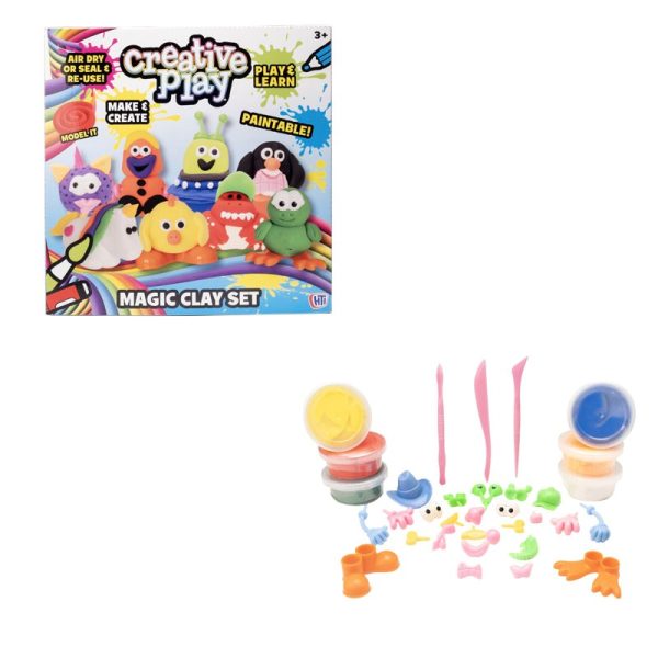 CREATIVE PLAY MAGIC CLAY SET