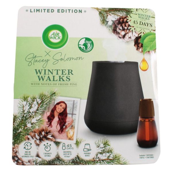 AIRWICK ESSENTIAL MIST KIT WINTER WALKS PACK OF 4