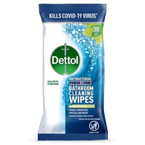 DETTOL ANTIBAC WIPES 72S PACK OF 5