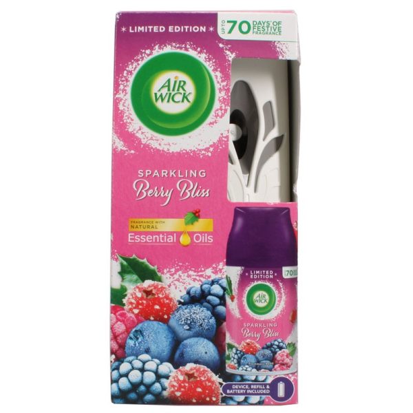 AIRWICK FRESHMATIC COMPLETE BERRY BLISS PACK OF 4