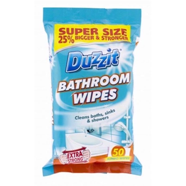 DUZZIT WIPES BATHROOM 50S PACK OF 12 (SP