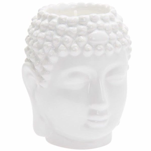 DESIRE CANDLE BUDDHA WHITE