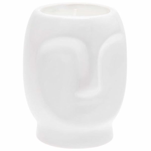 DESIRE CANDLE FACE WHITE