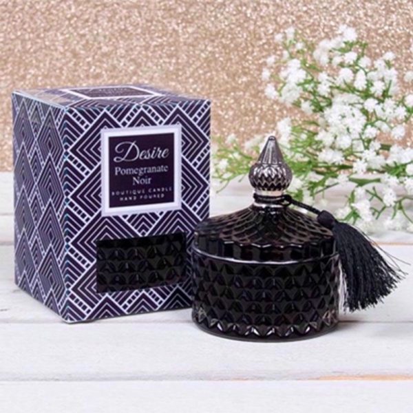 DESIRE CANDLE JAR POMEGRANATE NOIR 11CM