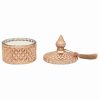 DESIRE CANDLE JAR RSEGLD BLOSSOM & HONEY SML