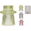 GLASS TEALIGHT HOLDER 3 ASSORTED HC6703030
