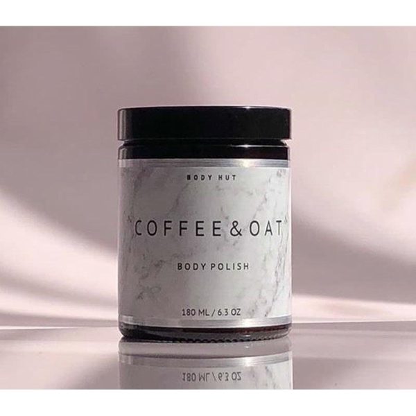 BODY HUT COFFEE & OAT EXFOLIATOR 250ML