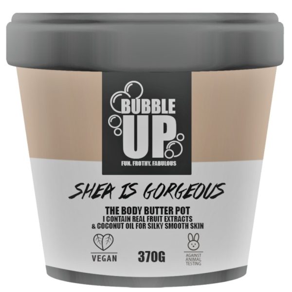 BUBBLE UP BODY BUTTER POT 370G SHEA IS GORGEOUS PACK OF 6