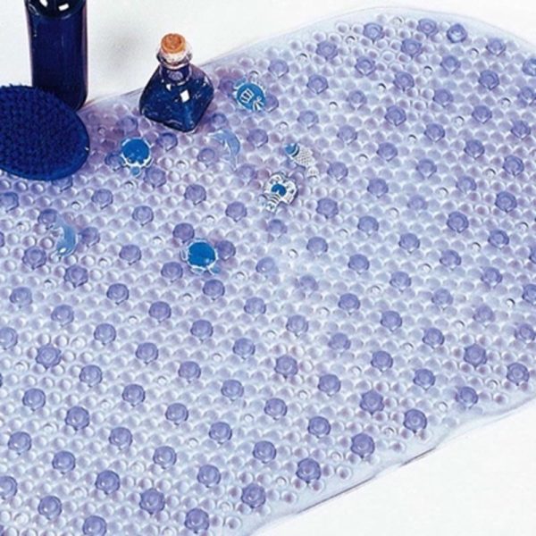 SABICHI BATH MAT BLUE