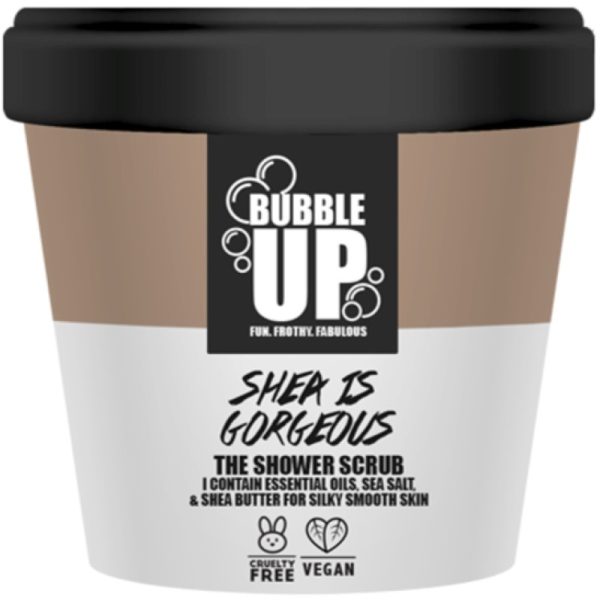 BUBBLE UP THE SHOWER SCRUB 400G SHEA IS GORGEOUS PACK OF 6