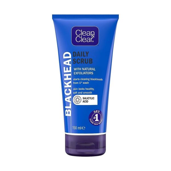 CLEAN & CLEAR 150ML BLACKHEAD SCRUB PACK OF 6