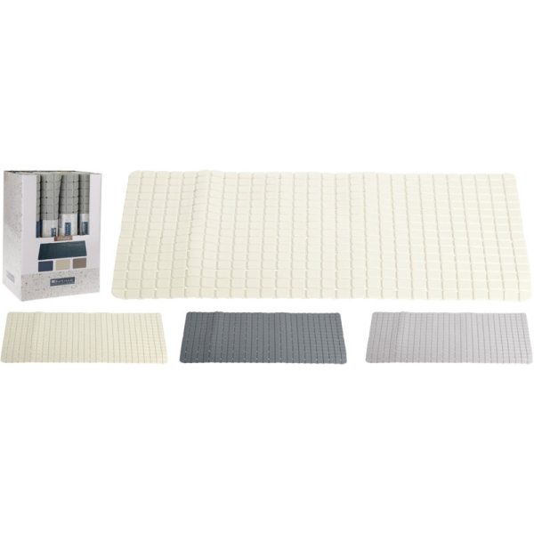 SHOWER MAT TPE 69X39CM 3ASS CL