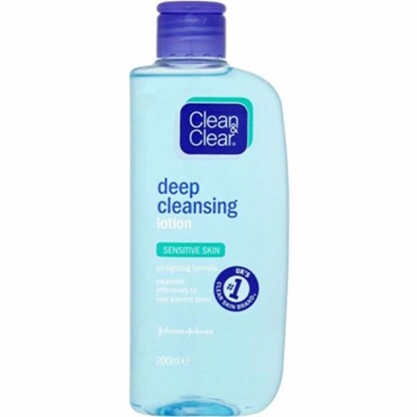 CLEAN & CLEAR 200ML DEEP CLEANSING LOTION PACK OF 6