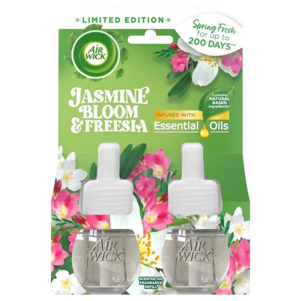 AIRWICK PLUG REFILL JASMINE TWIN 19ML PACK OF 5