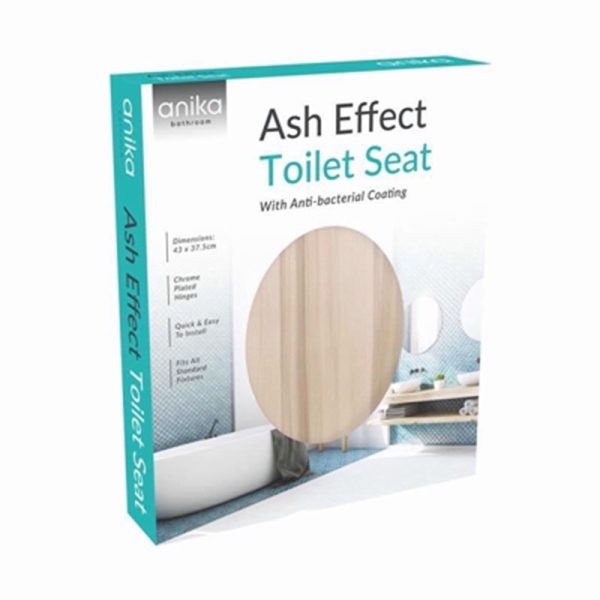 ANIKA TOILET SEAT ASH EFFECT