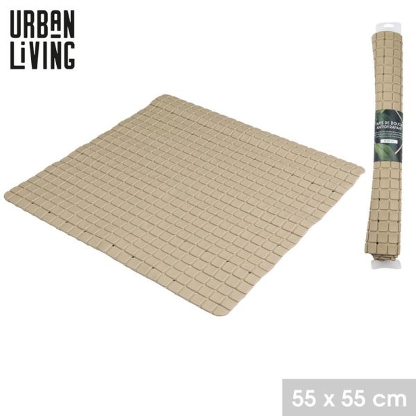 URBAN LIVING ANTISLIP BATHMAT55X55CM GOLD