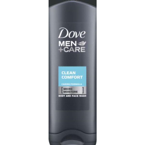 DOVE MEN SHOWER GEL 400ML CLEAN COMFORT PACK OF 6