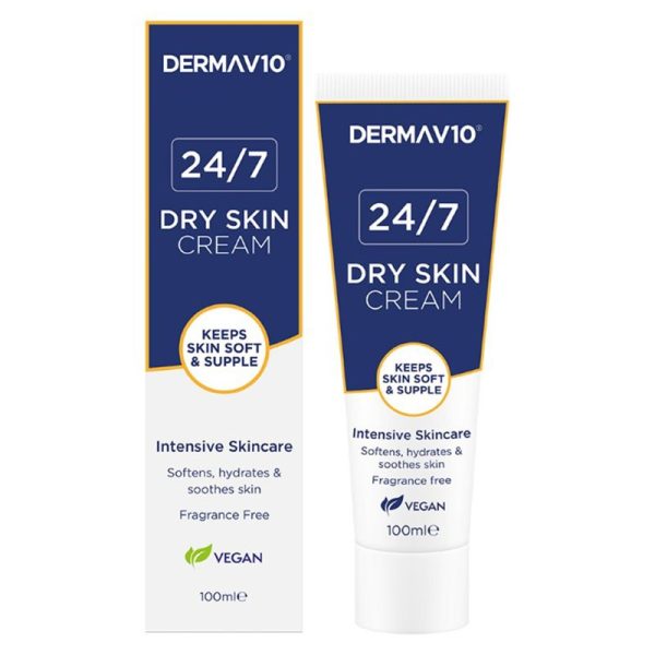 DERMA V10 24/7 DRY SKIN CREAM 100ML PACK OF 6