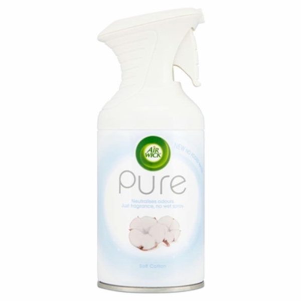 AIRWICK PURE SOFT COTTON 250ML PACK OF 6