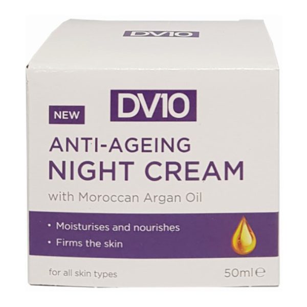 DERMA V10 ANTI AGEING NIGHT CREAM PACK OF 6